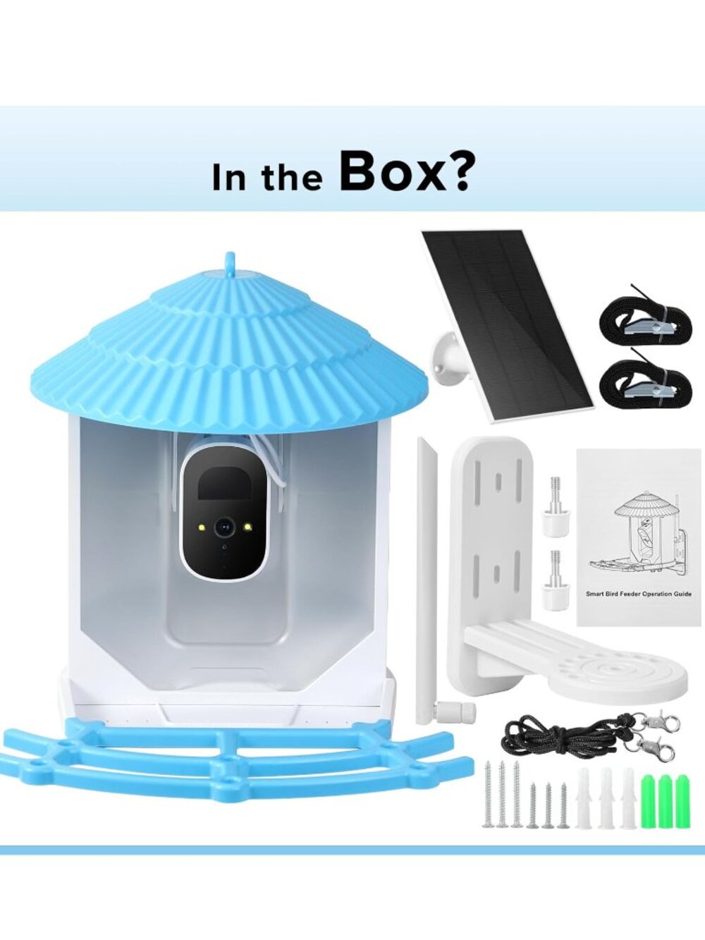 NIB: YONDX 2K HD Smart Bird Feeder with AI & Solar Power (AI Assisted Descriptio - Picture 4 of 13